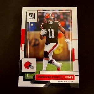 Donovan Peoples-Jones: Cleveland Browns, Wide Receiver 2022 Panini Donruss #207